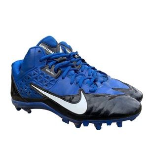 Nike men’s size 10.5 football cleats. Alpha Strike Dual Pull. 579370-004